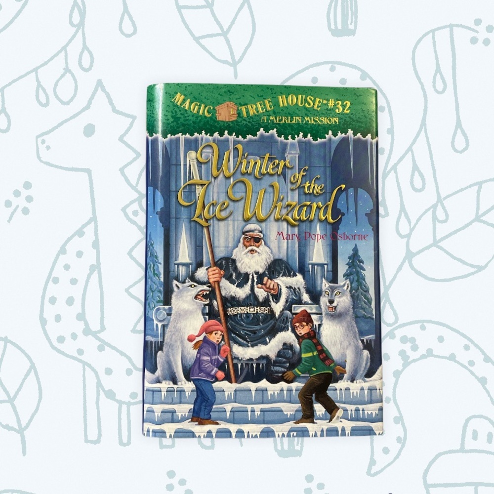 Winter of the Ice Wizard (Magic Tree House # 32) Hardcover Children Book